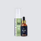Beard oil and 3-in-1 hair oil combo for men by Beyond Beard for beard nourishment and hair fall