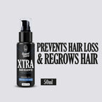 Xtra Hair Regrowth Topical Solution with 5% Minoxidil for beard growth and hair growth, helping support facial hair growth, improve patchy beard areas, and promote hair regrowth treatment.